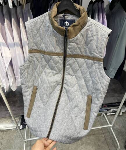 3928 Безрукавка SH 2354 / 56 / серый