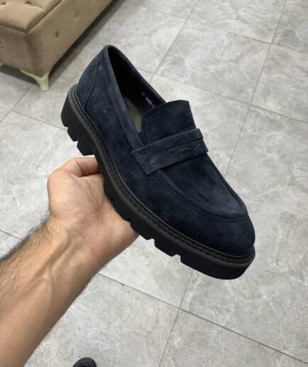 4825 Лоферы Franko Azaro HR9690-1 / 44 / синий