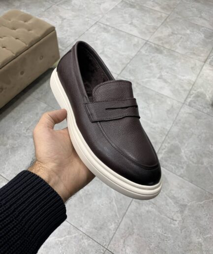 4827 Лоферы Franko Azaro K9471-15 / 44 / коричневый