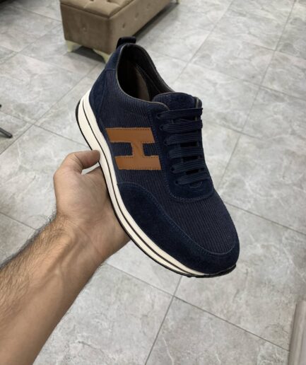 4004 Кроссовки Hermes FA24-8-811D / 42 / синий