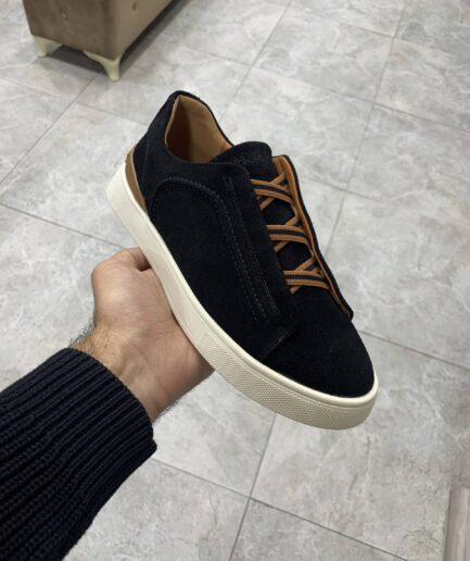 3997 Кеды Zegna FA-11-969 / 44 / черный