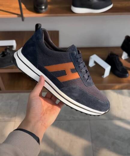 4004 Кроссовки Hermes FA24-8-811D / 39 / синий