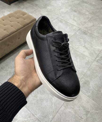 4928 Кеды с мехом Giovane Rossi FA24-8-640M / 42 / черный