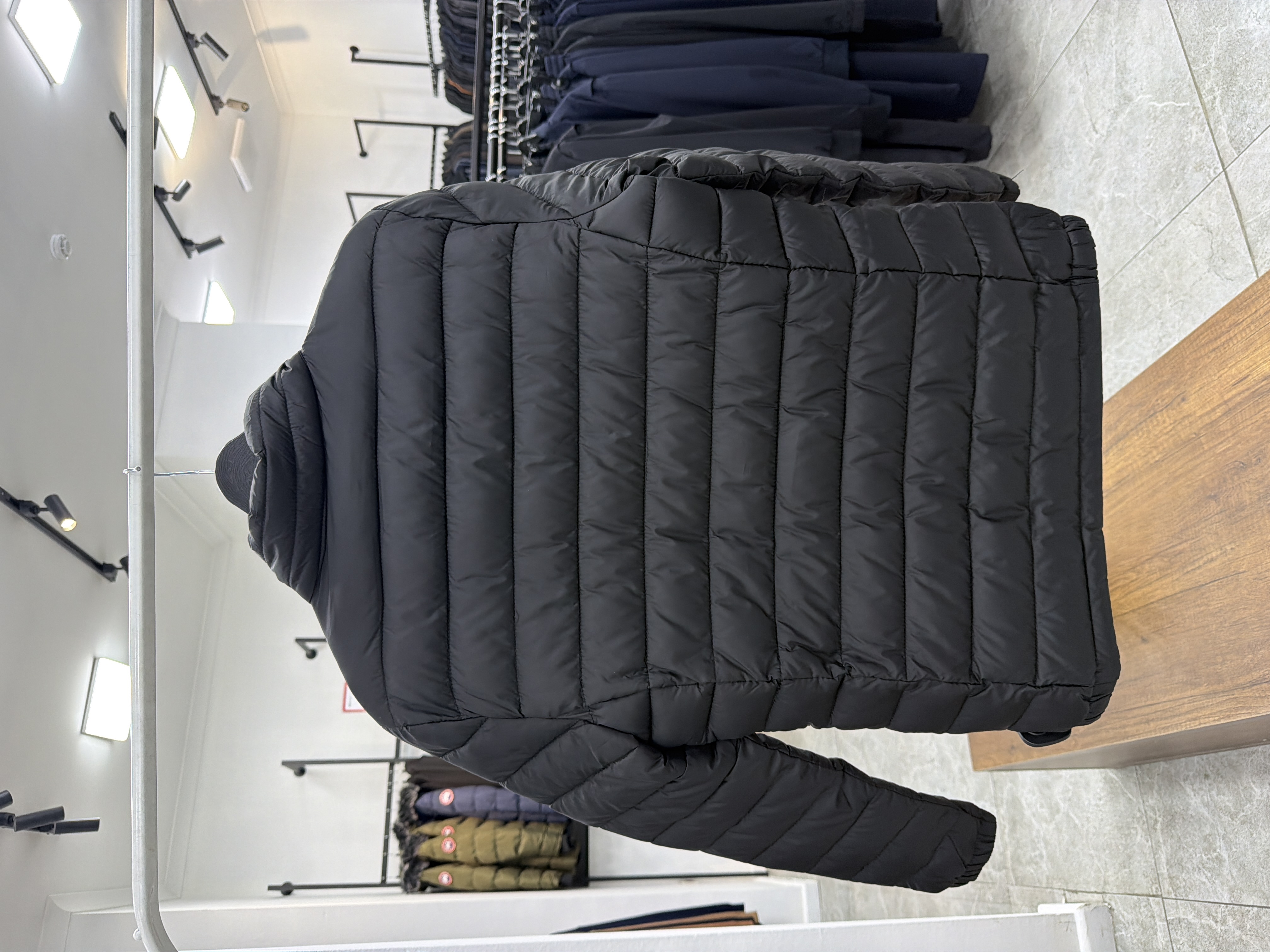 4746 Короткий пуховик No brand 2201 / 2XL / черный