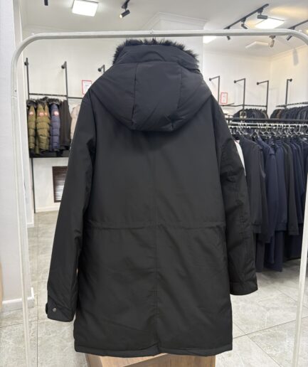 4987 Длинная парка ZZK ZZK36 / 2XL / черный