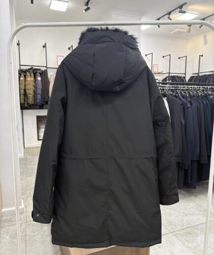 4987 Длинная парка ZZK ZZK36 / 2XL / черный