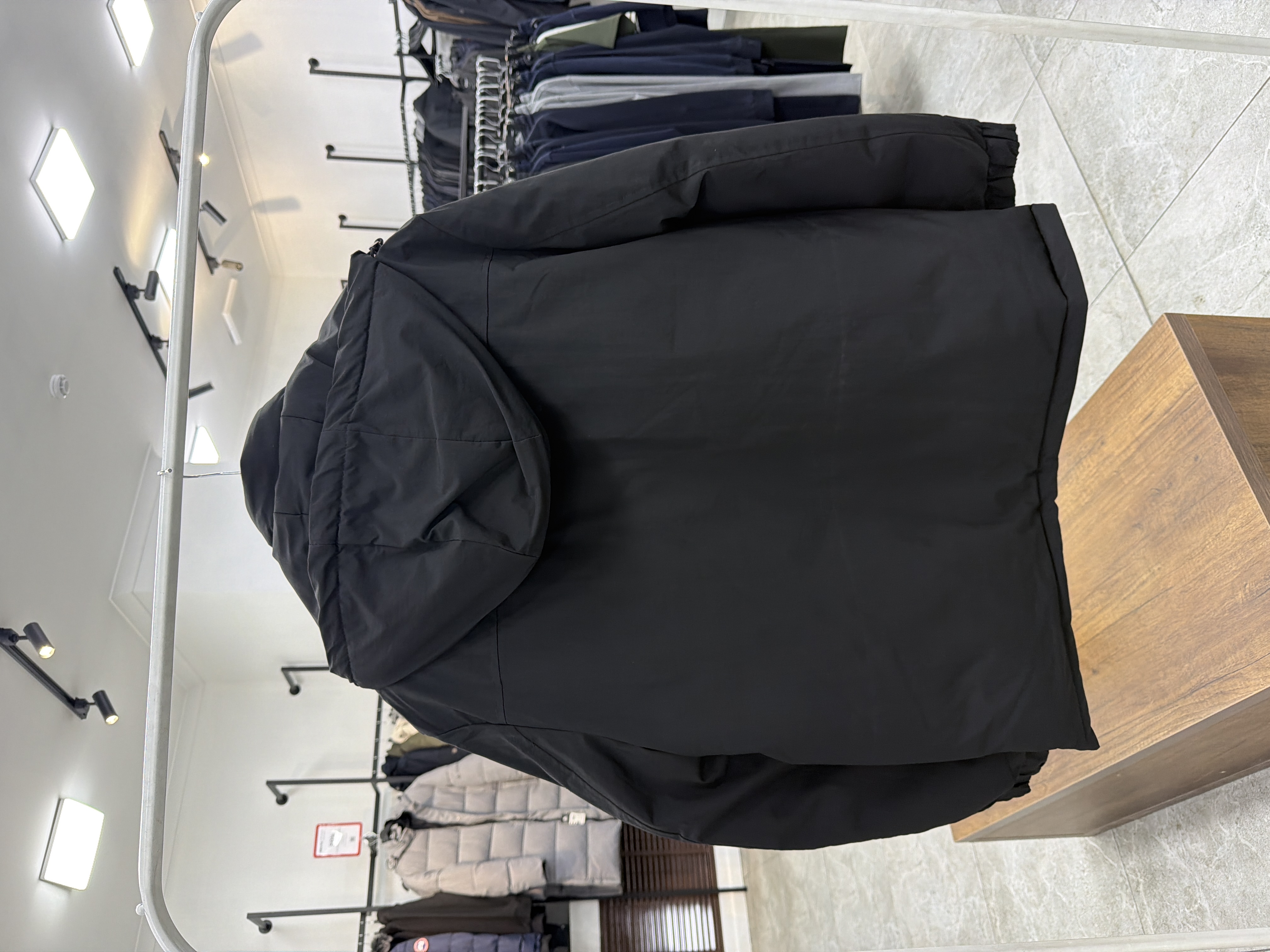 4952 Пуховик с капюшоном Gaisite 9010 / L / черный