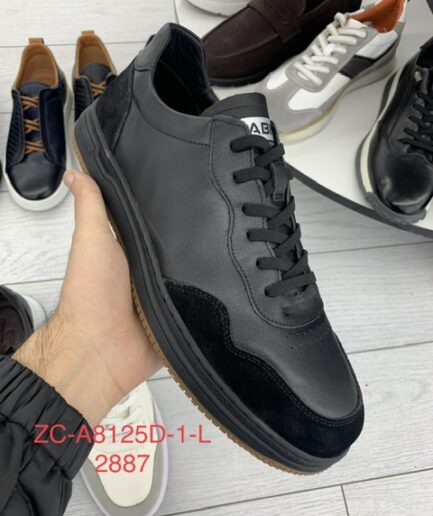 2887 Кеды ABN ZC-A8125D-1-L / 45 / Черный