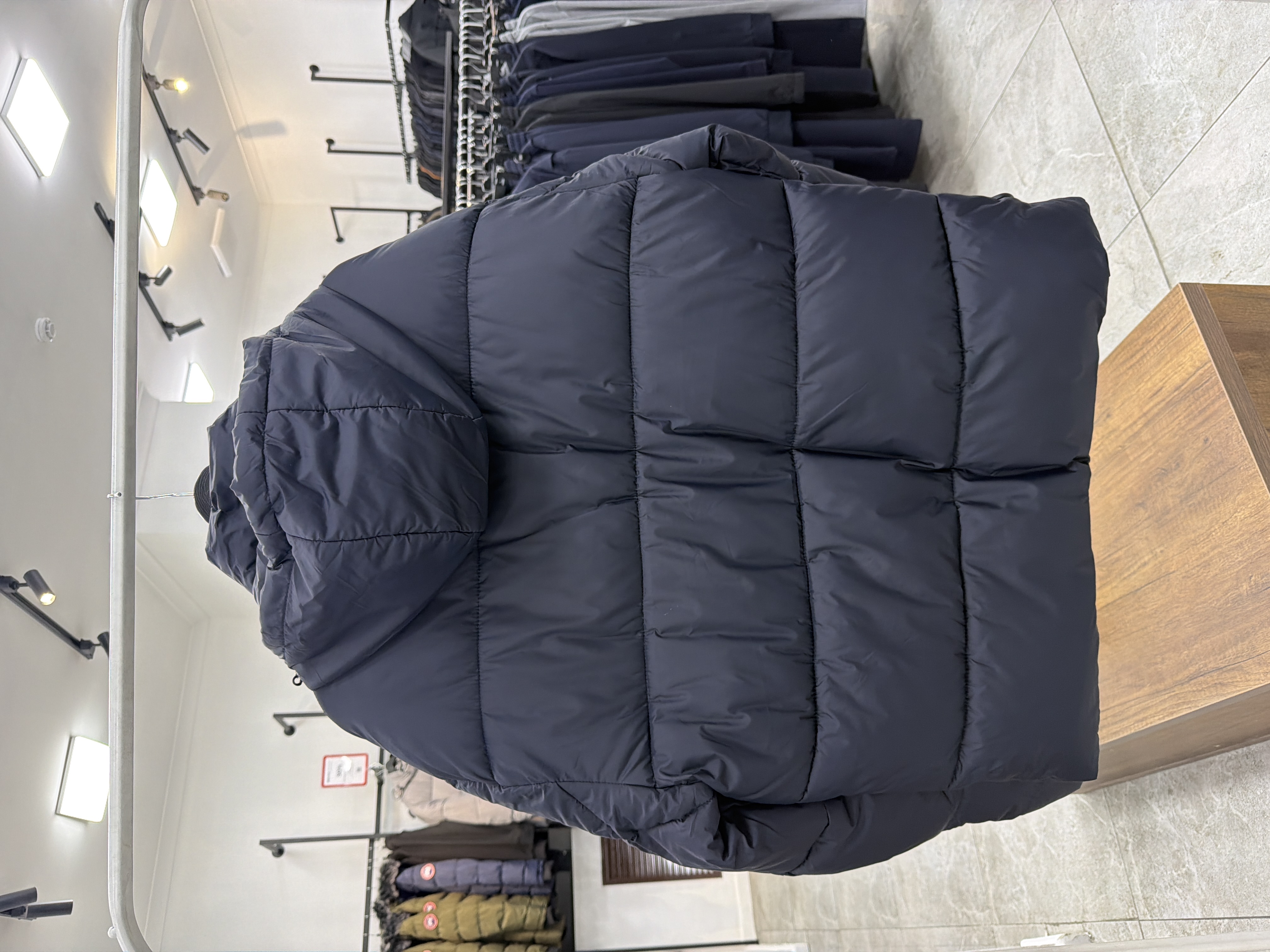 4947 Пуховик с капюшоном Gaisite 5027 / L / синий