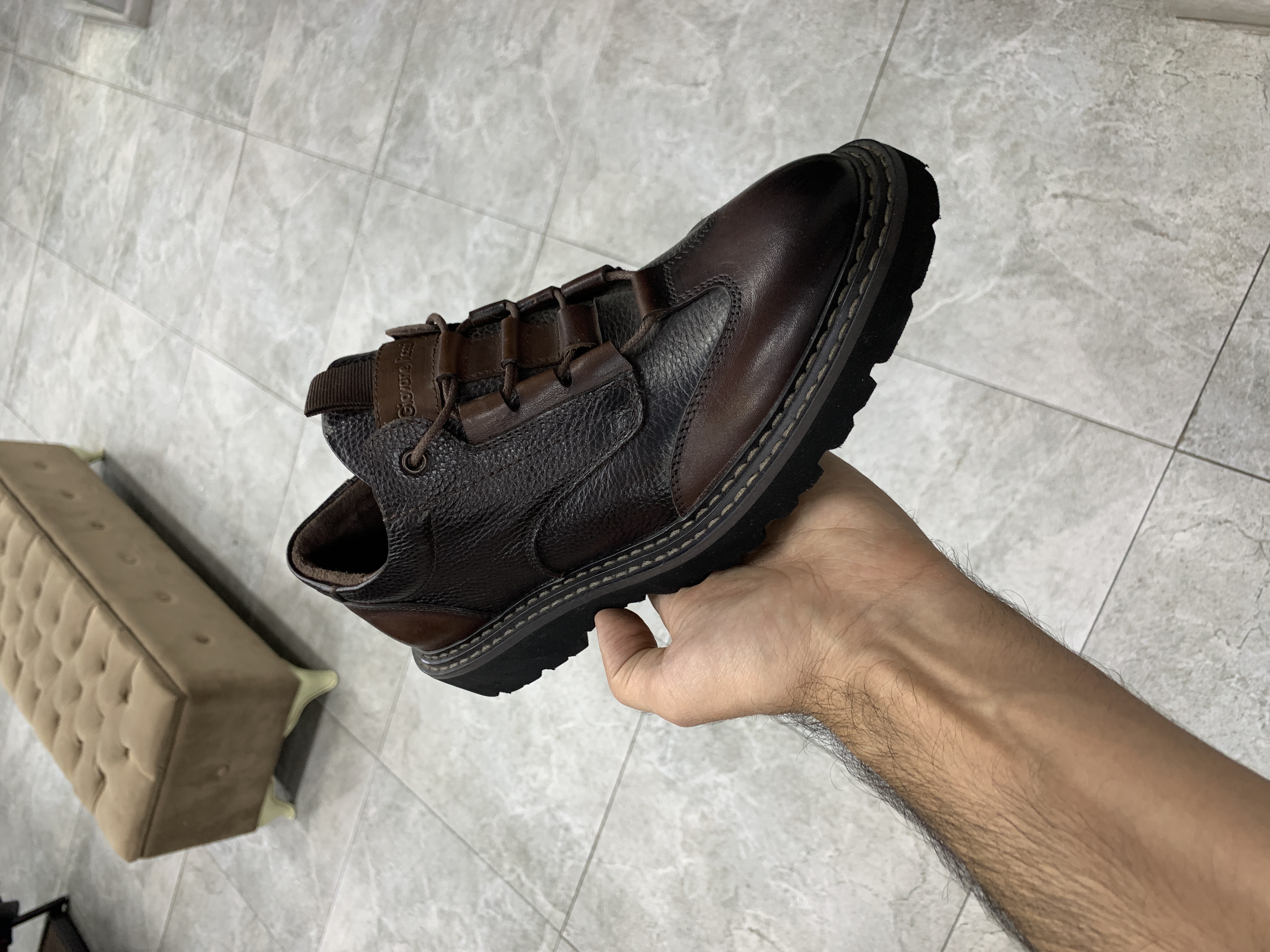 2668 Ботинки Giovane Rossi FA-10-717 / 43 / Коричневый