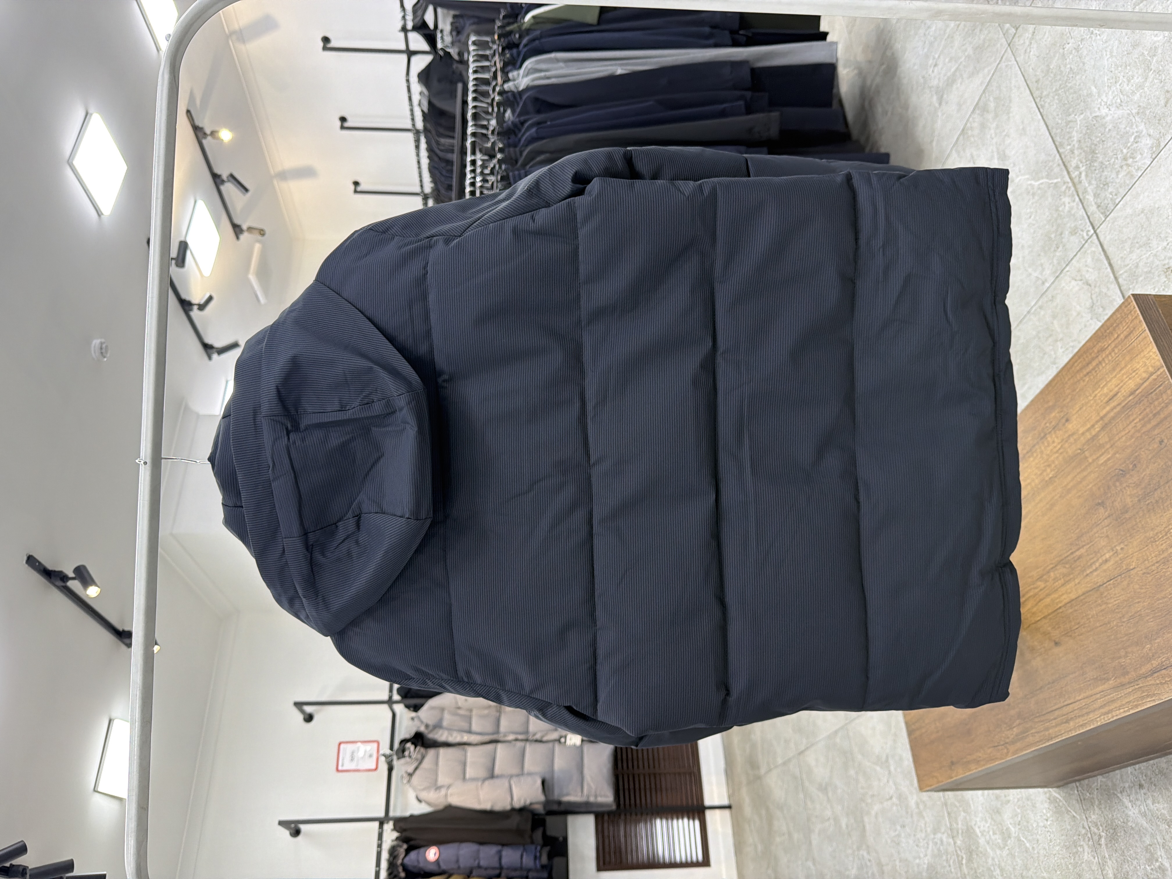 4965 Короткий пуховик Gaisite 703 / XL / синий