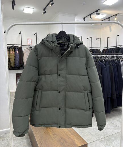 3601 Пуховик No Brand 703 / M / зеленый