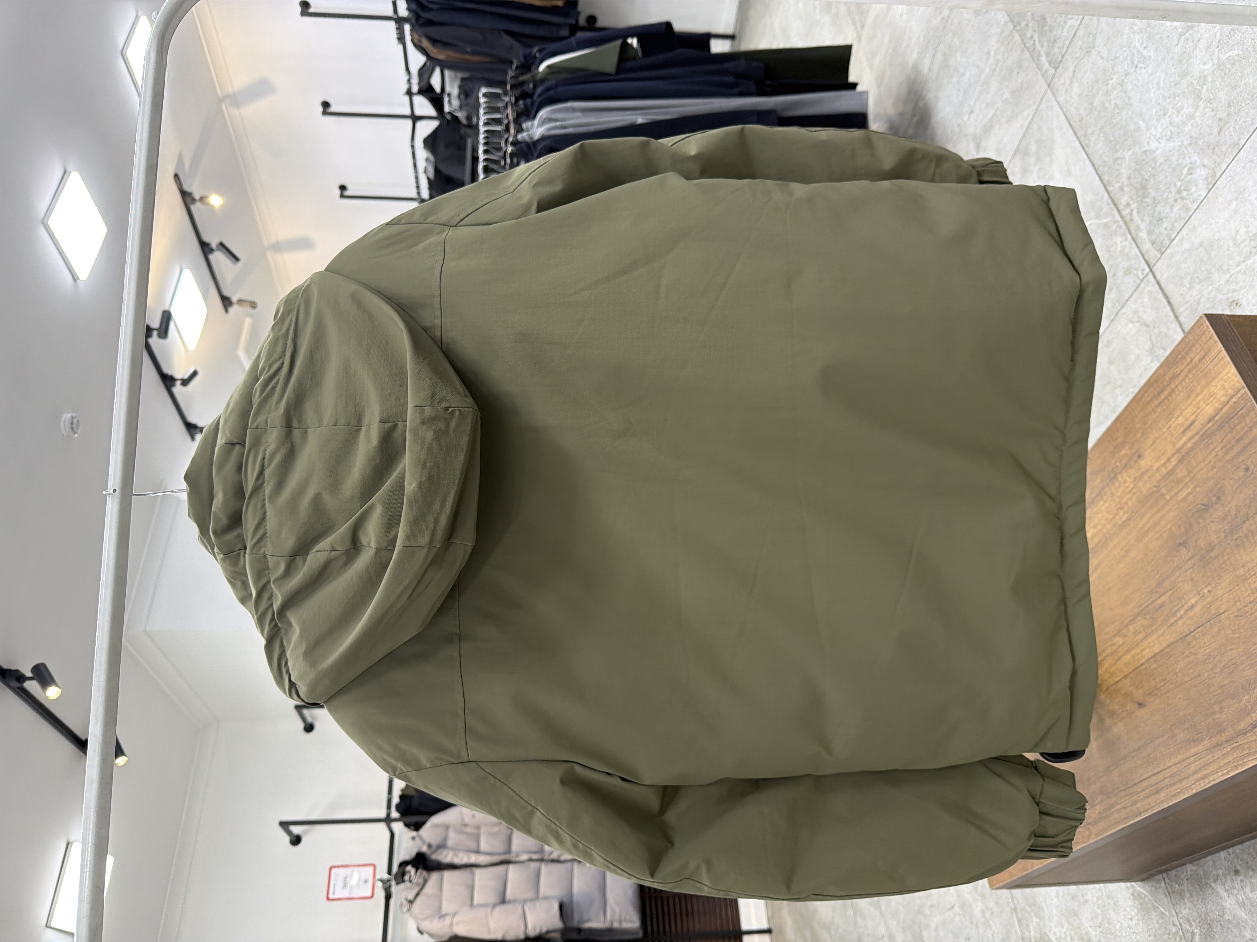 4953 Пуховик с капюшоном Gaisite 9010 / L / хаки