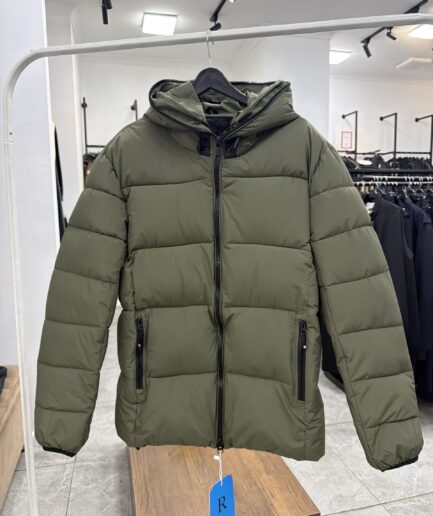 4959 Короткий пуховик Gaisite 712 / XL / хаки