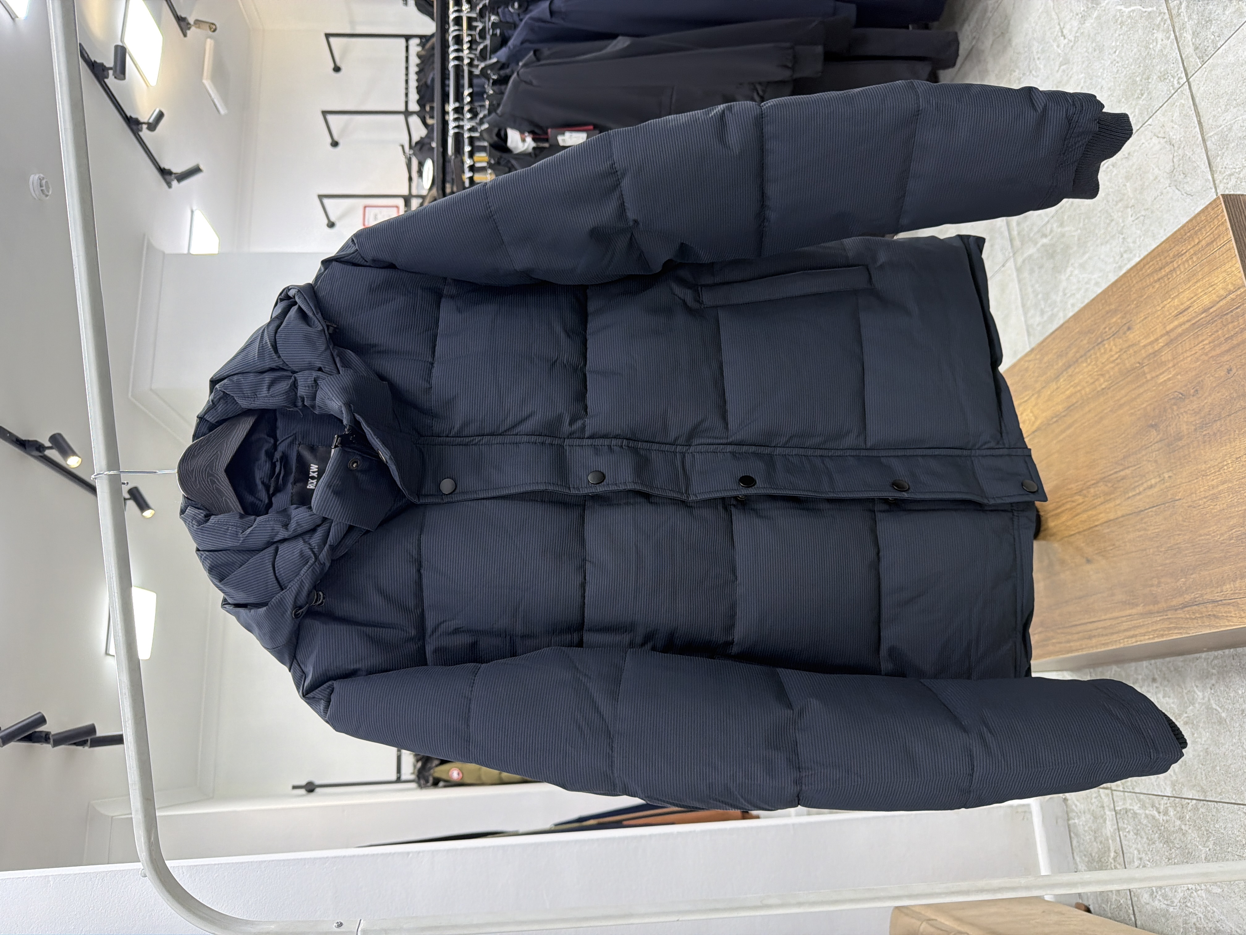 4965 Короткий пуховик Gaisite 703 / XL / синий