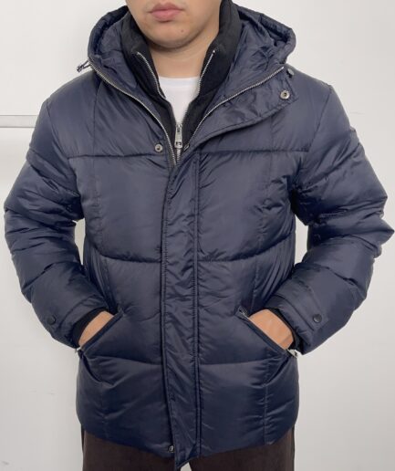4957 Короткий пуховик Gaisite 5020 / L / синий