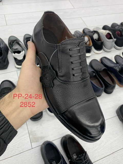 2852 Туфли Paulo Ponti PP-24-28 / 44 / Черный