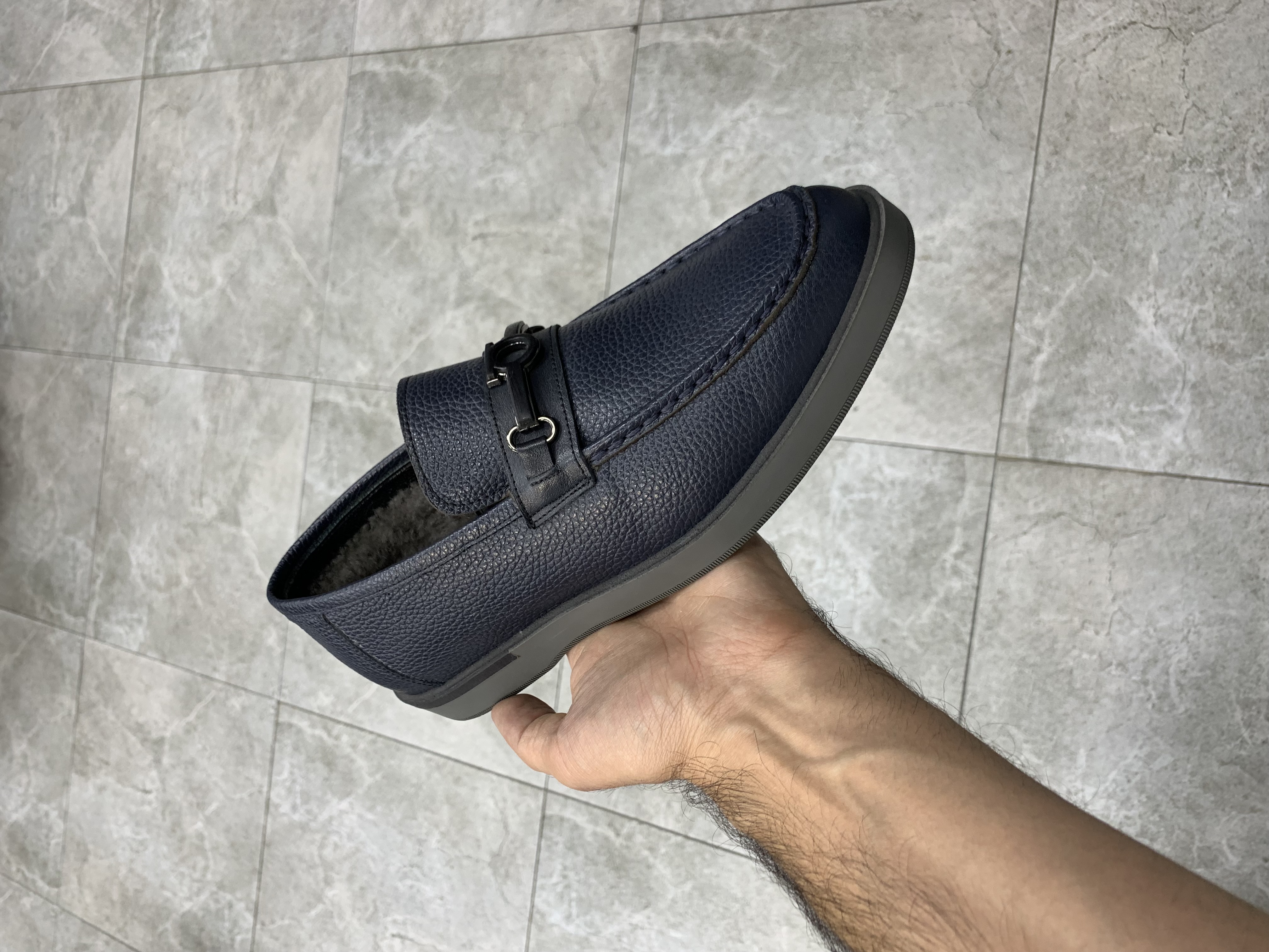 2249 Лоферы BRUTO 4453 / 42 / Синий