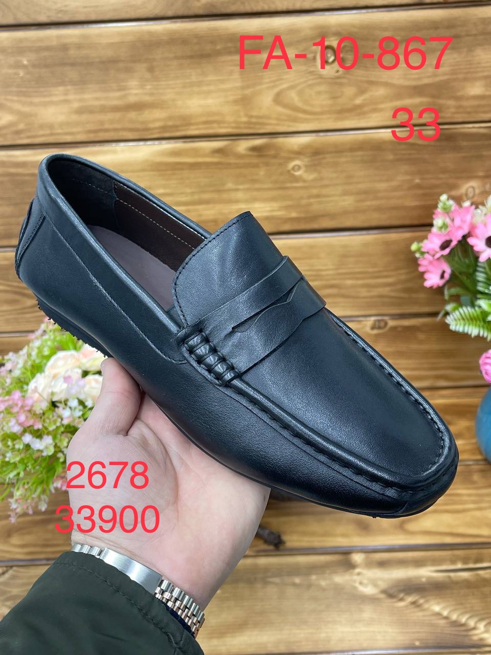 2678 Мокасины Giovane Rossi FA-10-867 / 44 / Черный