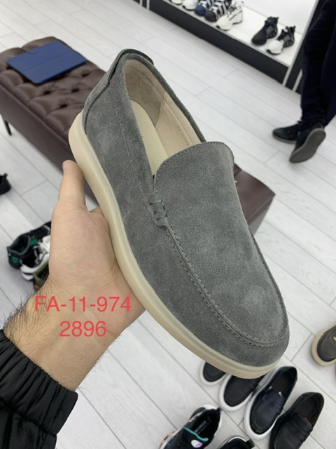 2896 Лоферы Giovane Rossi FA-11-974 / 41 / Серый