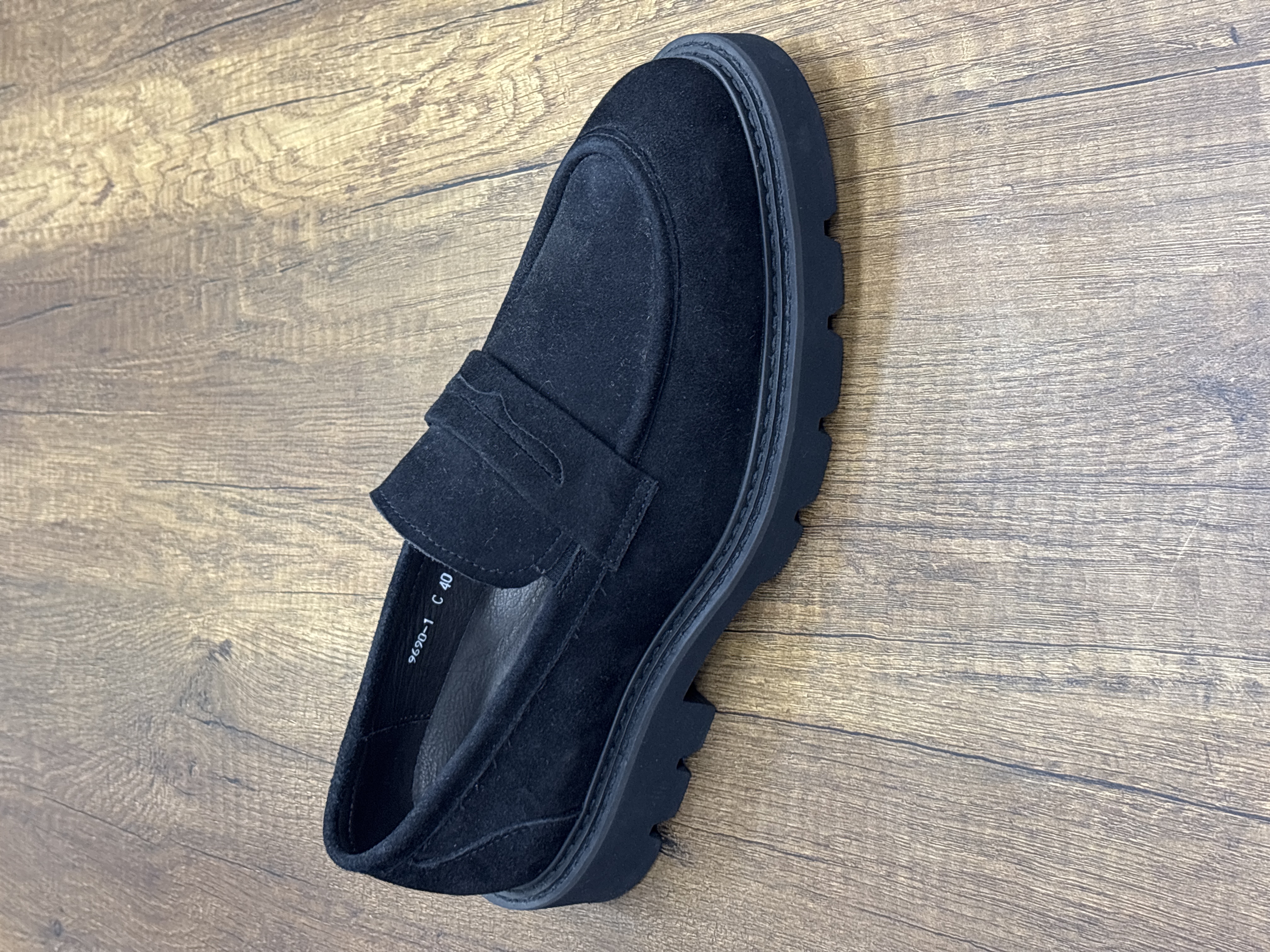 4822 Лоферы Franko Azaro 9690-1C / 41 / черный