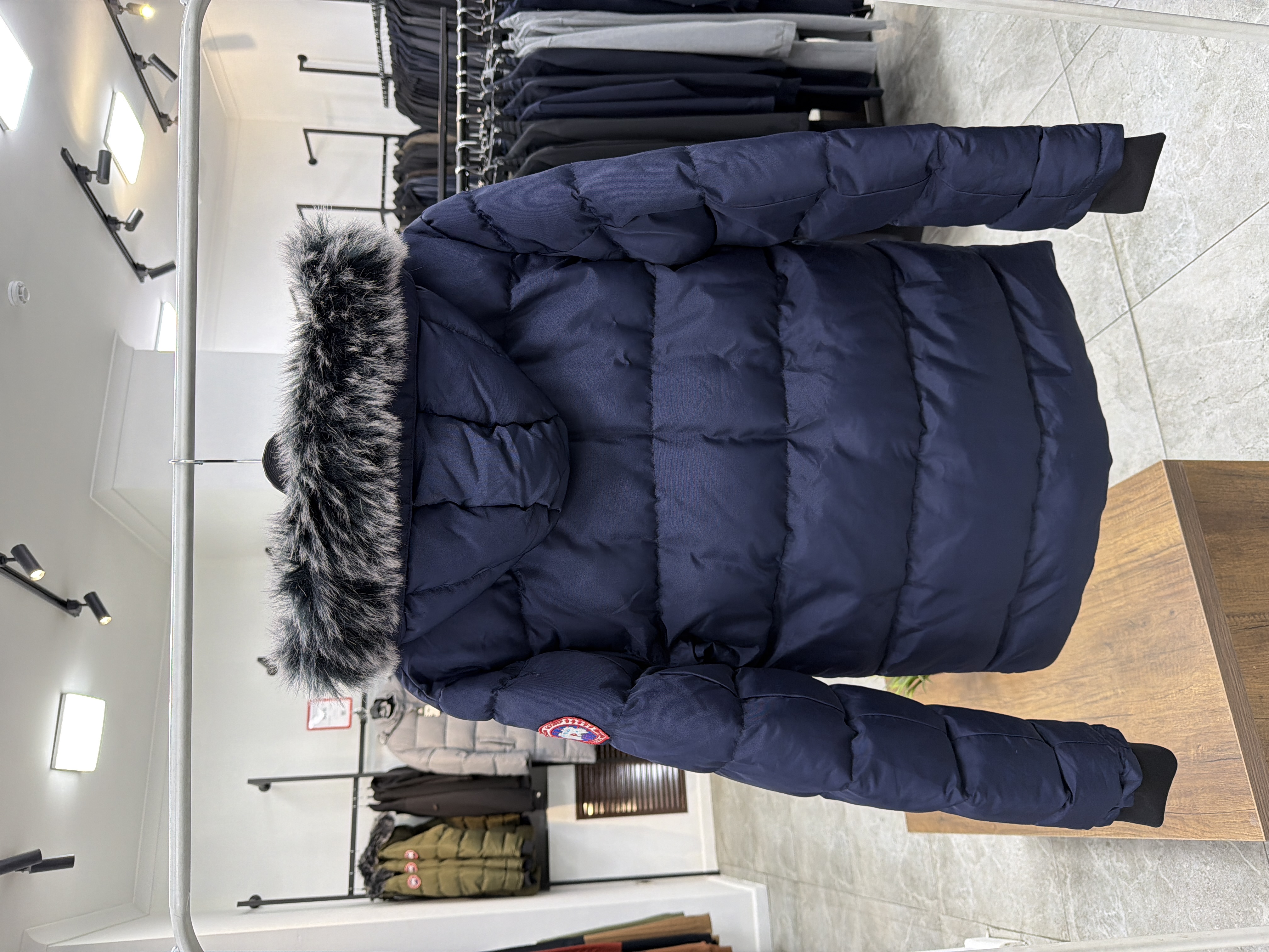 Canada Goose 1766 Темно синий / Темно синий / XL