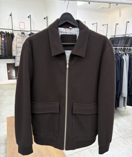 4774 Куртка из шерсти Leiman Shidan 82507 / M / коричневый