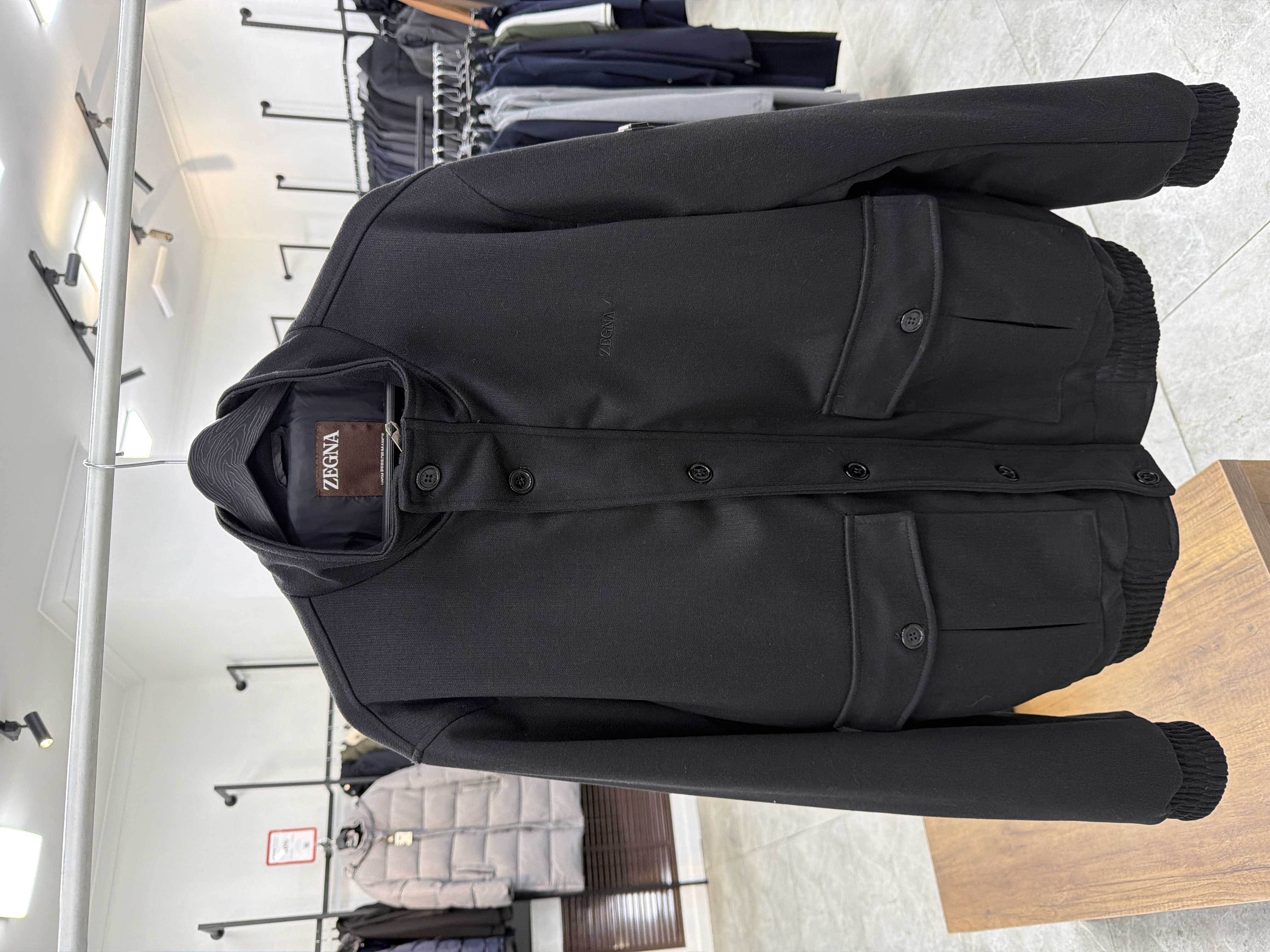 3827 Куртка Zegna A2232-1-2 / M / черный