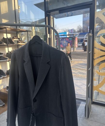 5155 Классический пиджак Codeno A122 / L / серый